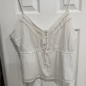Abercrombie & Fitch Cream Camisole Top